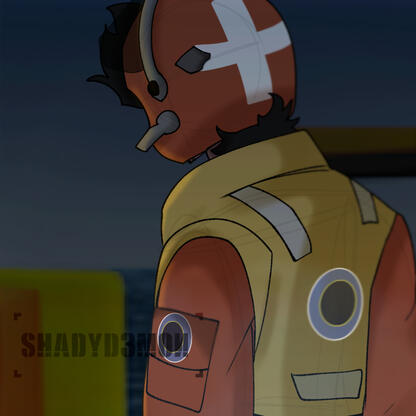 Ethan as Elvis Cridlington lol